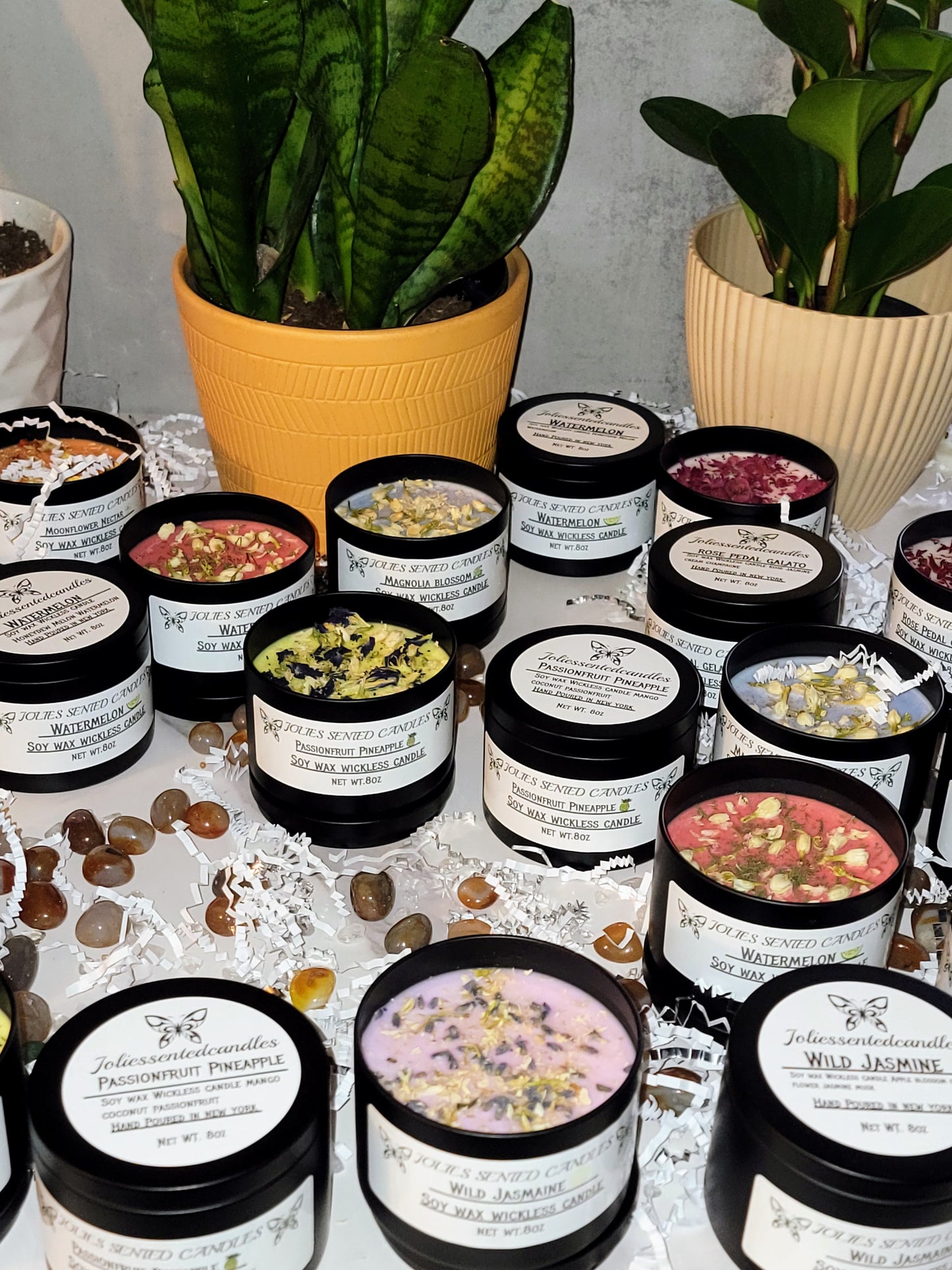 Wickless Soy Candles