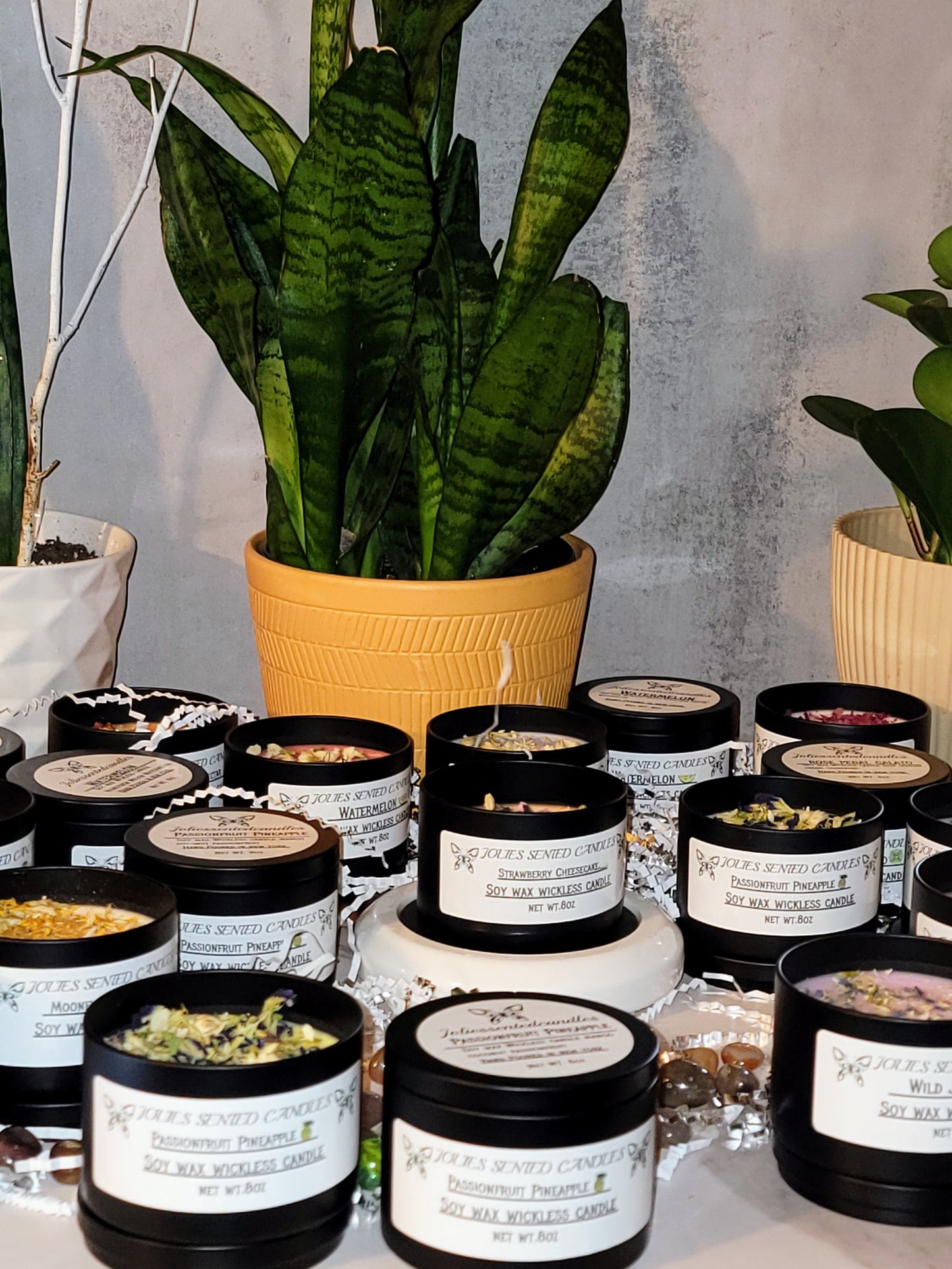 Wickless Soy Candles
