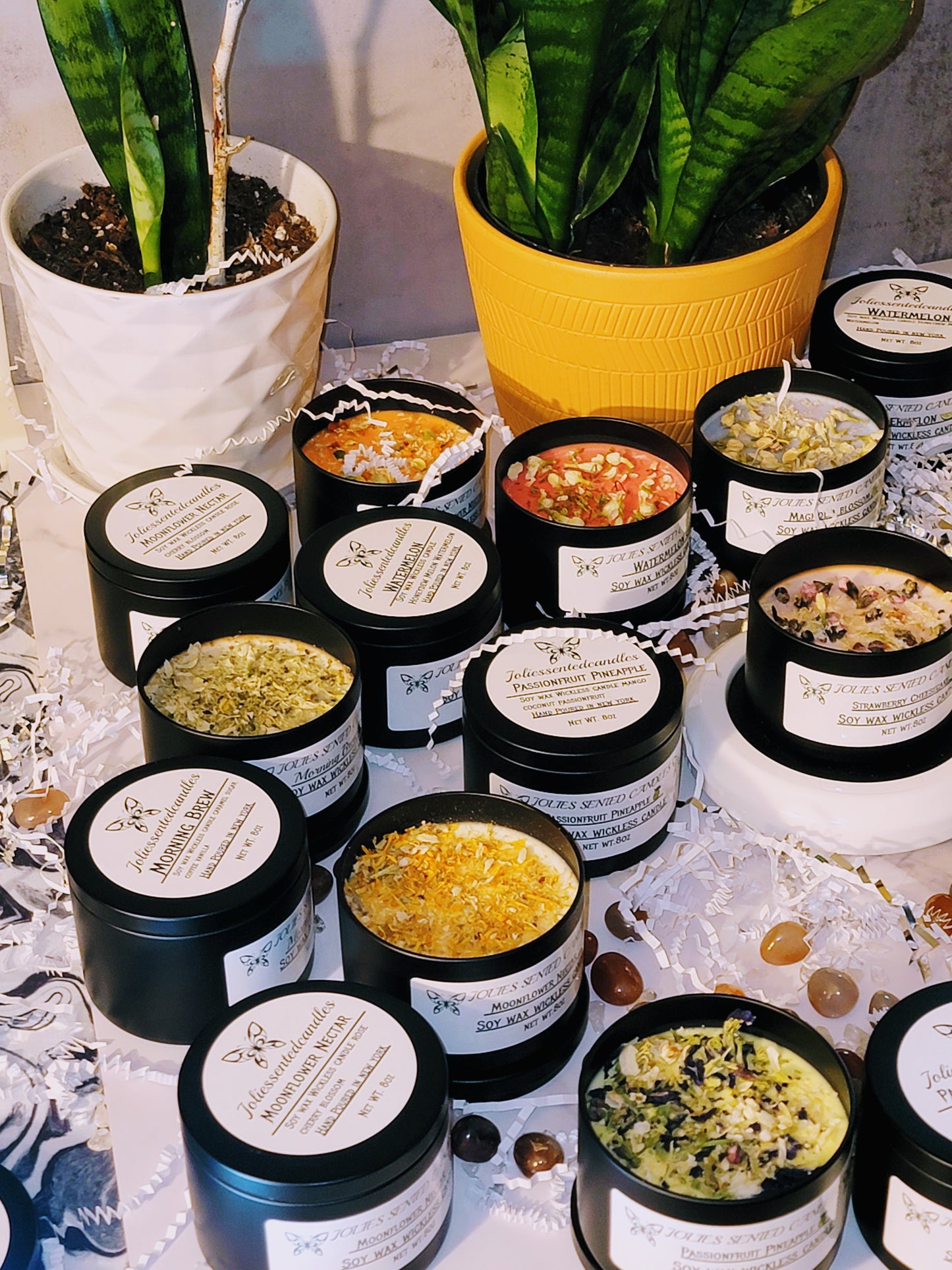 Wickless Soy Candles