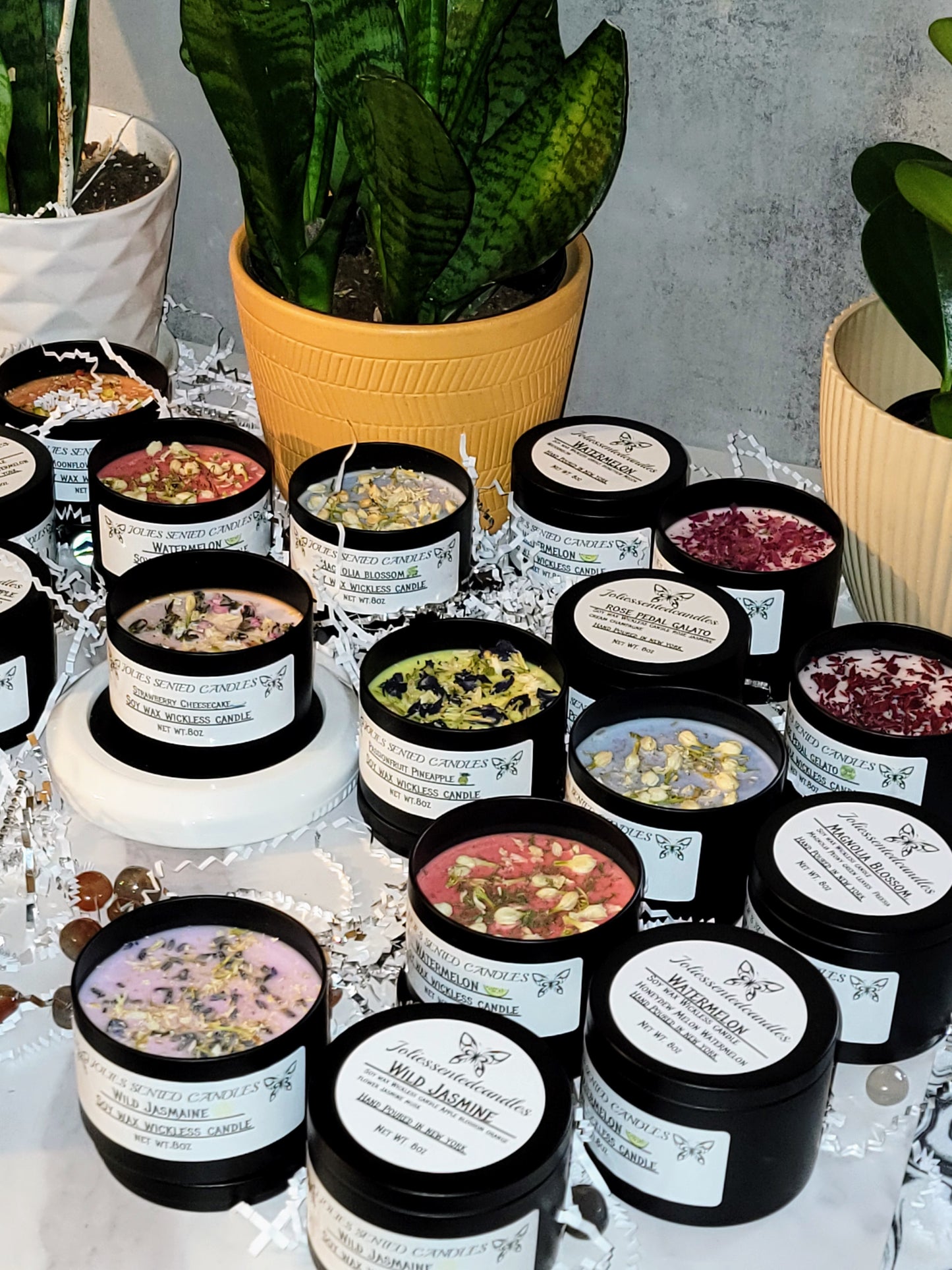 Wickless Soy Candles