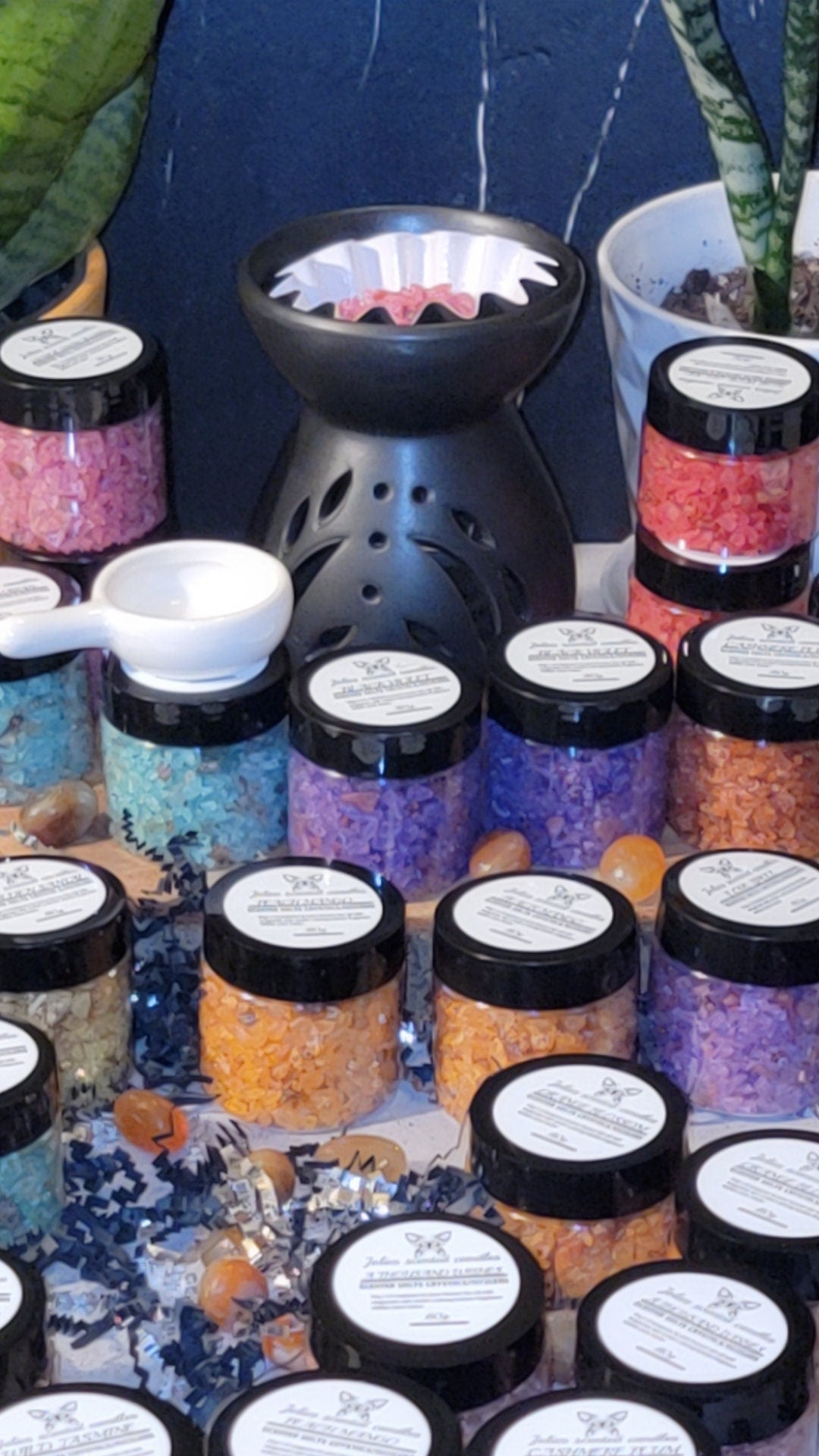 Scented / sizzlers/ Aroma Gems For Wax Warmer Air Freshener for Home Mini Gift buy 6 and get 1 free Car vent diffuser