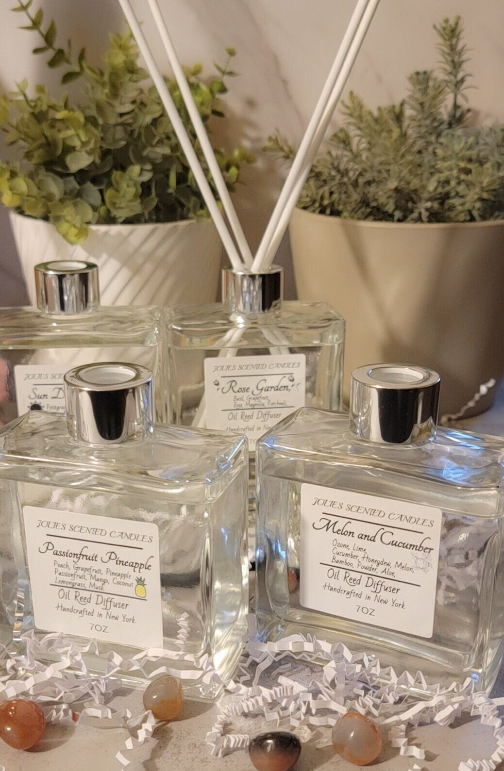 REED DIFFUSER Bottle with Sticks, Diffuser Oil Set, Home Fragrance/Decor Free car Diffuser When you purchase. any Reed diffuser