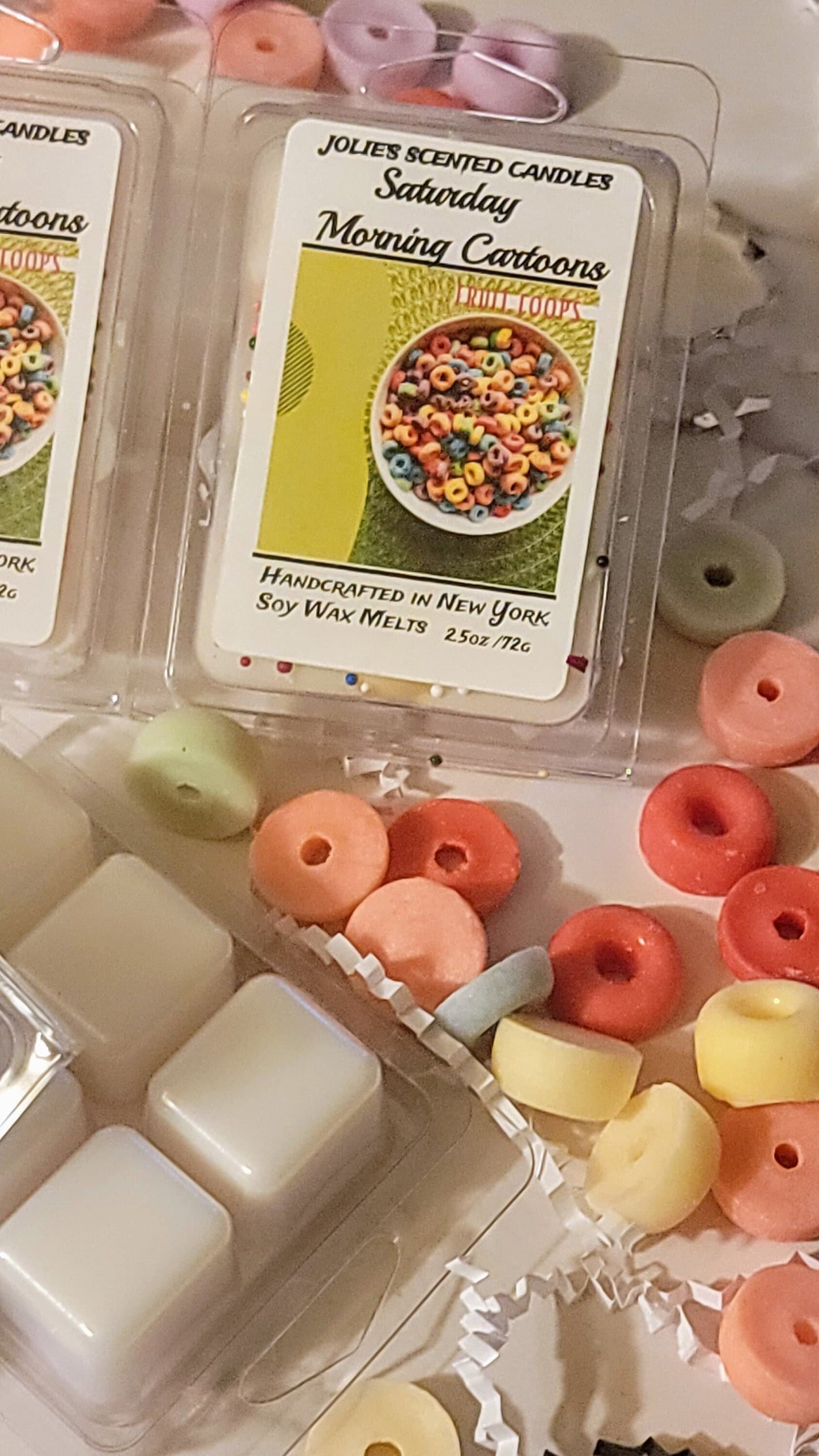 Fruit Loops Wax Melts / Food Shaped Wax Melts Fruity Loops Scented Wax Melts | Fruit Loop Cereal Buy 2 get 1 Free 1oz linen spray