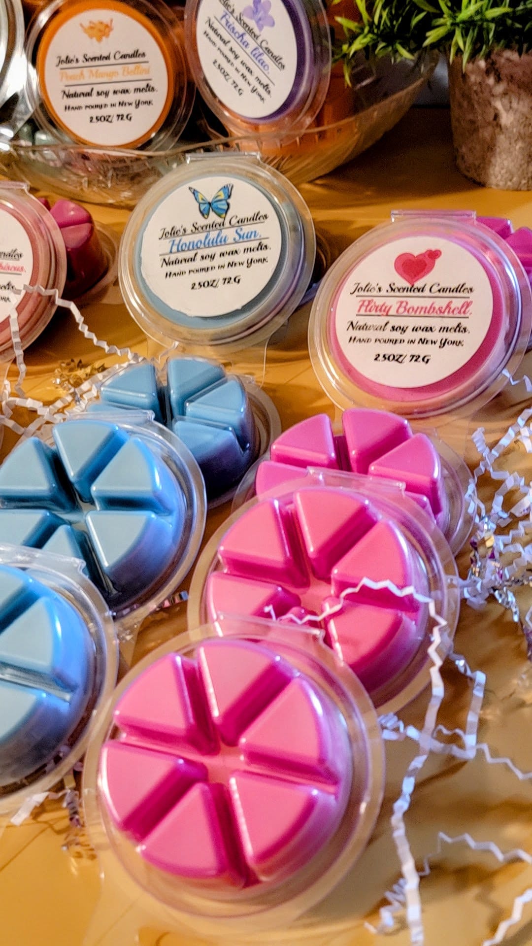 Wax Melt Variety Box, Wax Melt Mystery Box, Strong Scents, Gift Set, Long Lasting Wax Melts, Christmas. Gift, Wax Melts, Pie-shape