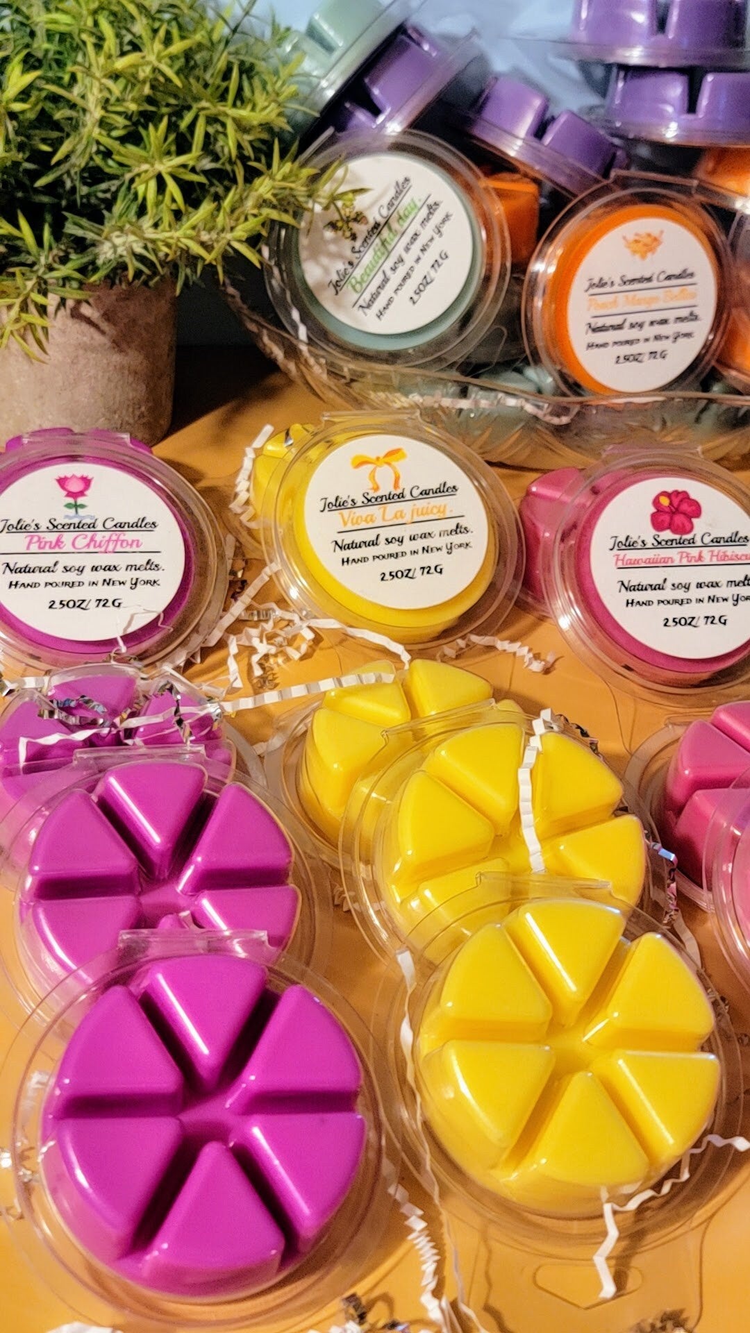 Wax Melt Variety Box, Wax Melt Mystery Box, Strong Scents, Gift Set, Long Lasting Wax Melts, Christmas. Gift, Wax Melts, Pie-shape