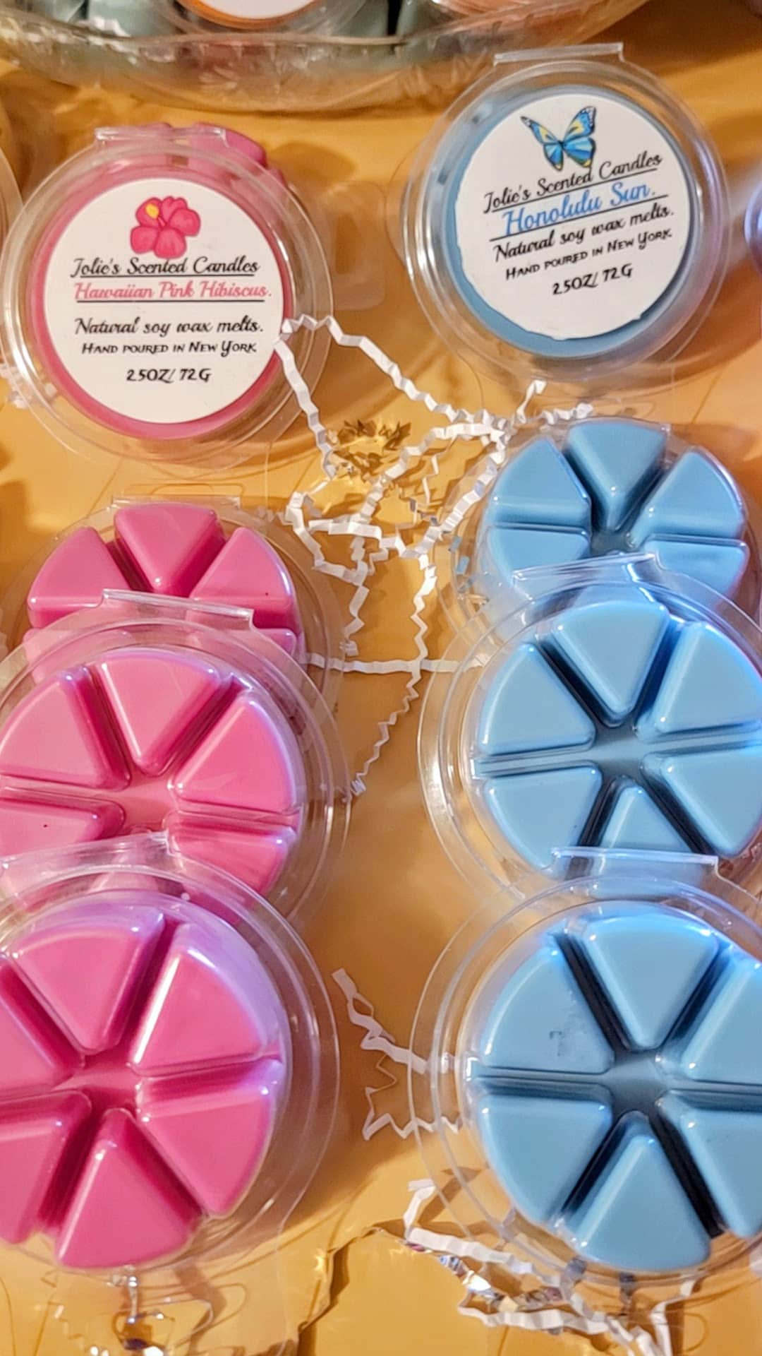 Wax Melt Variety Box, Wax Melt Mystery Box, Strong Scents, Gift Set, Long Lasting Wax Melts, Christmas. Gift, Wax Melts, Pie-shape