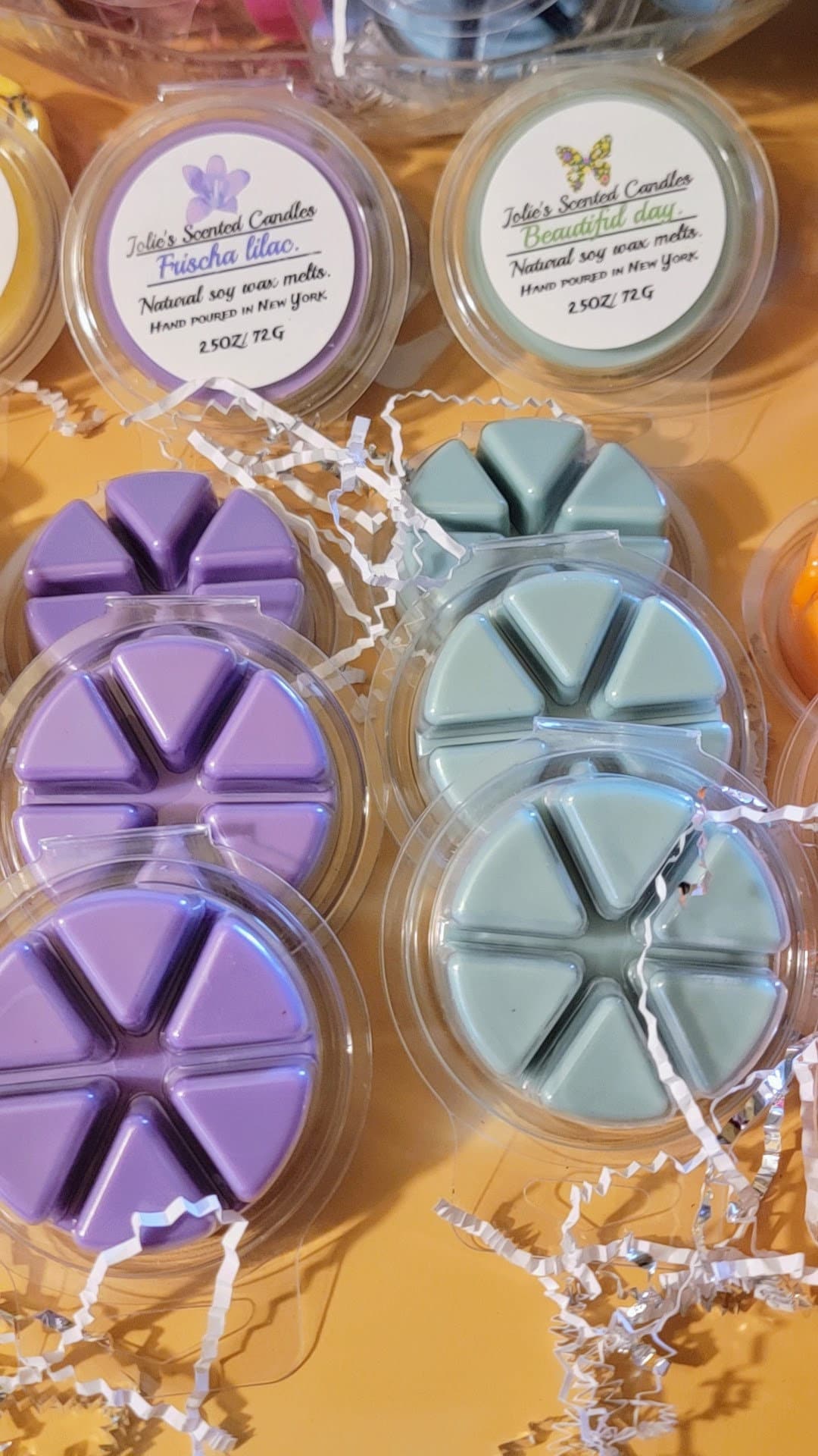 Wax Melt Variety Box, Wax Melt Mystery Box, Strong Scents, Gift Set, Long Lasting Wax Melts, Christmas. Gift, Wax Melts, Pie-shape