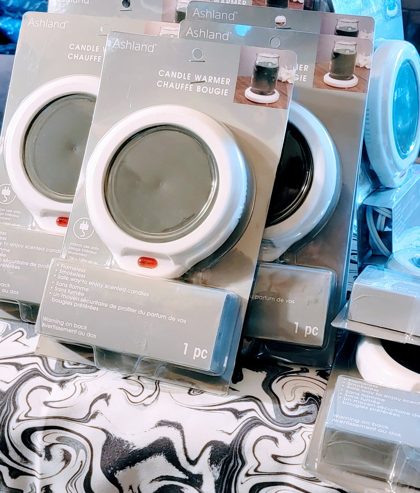 Candle warmer plate/ electric wax Melter Free 9oz wickless Candle when you buy candle warmer plate