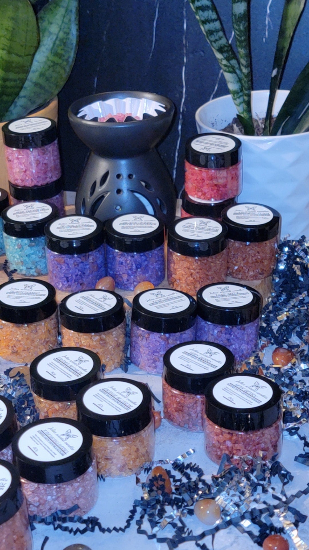 Scented  / sizzlers/ Aroma Gems For Wax Warmer Air Freshener for Home Mini Gift   buy 6 and get 1 free Car vent diffuser