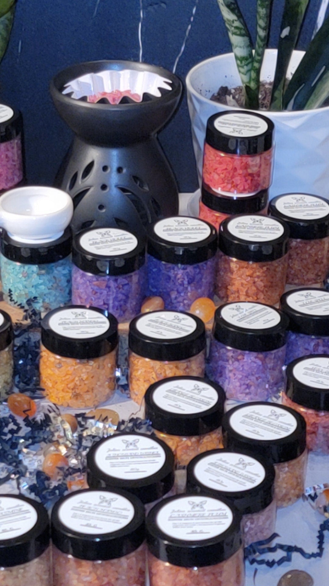Scented  / sizzlers/ Aroma Gems For Wax Warmer Air Freshener for Home Mini Gift   buy 6 and get 1 free Car vent diffuser