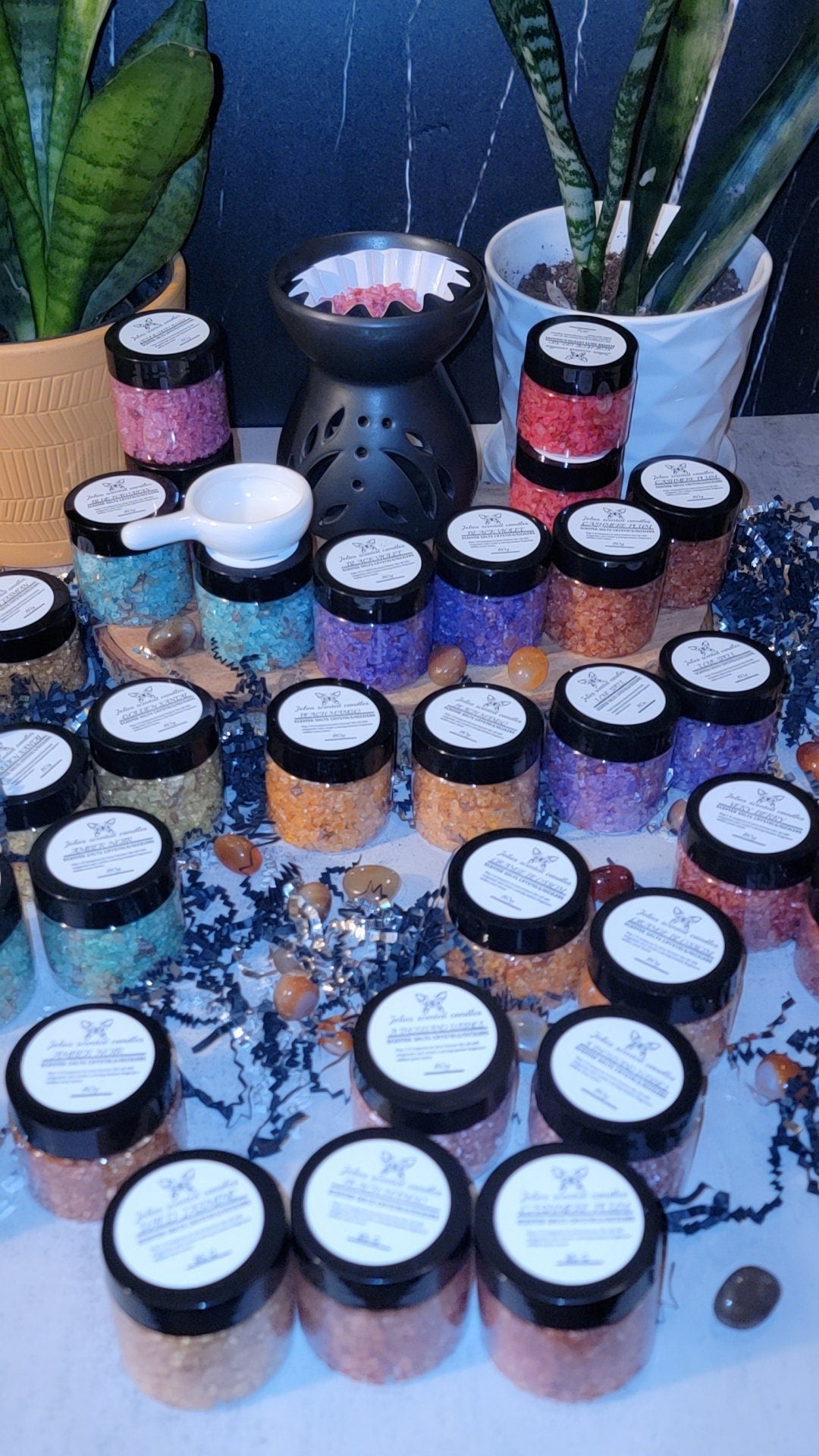 Scented  / sizzlers/ Aroma Gems For Wax Warmer Air Freshener for Home Mini Gift   buy 6 and get 1 free Car vent diffuser