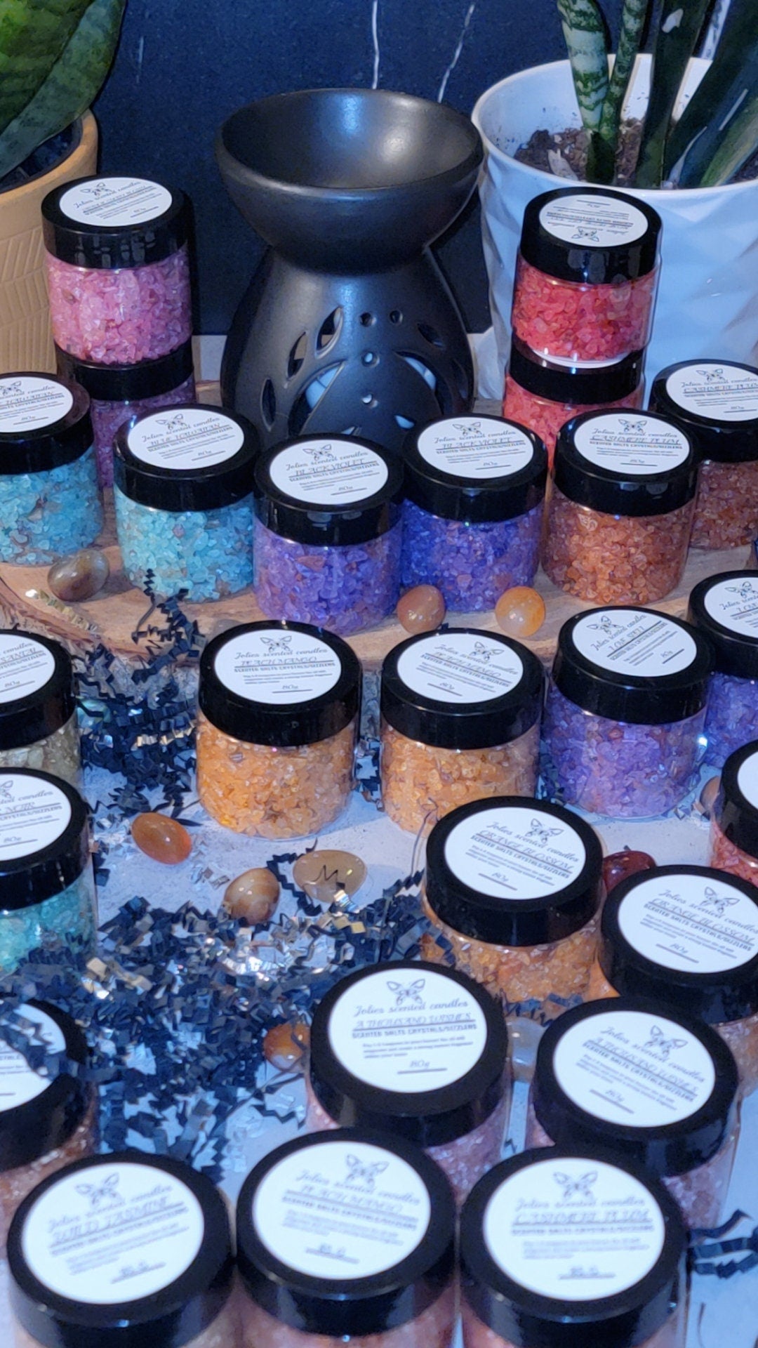 Scented  / sizzlers/ Aroma Gems For Wax Warmer Air Freshener for Home Mini Gift   buy 6 and get 1 free Car vent diffuser