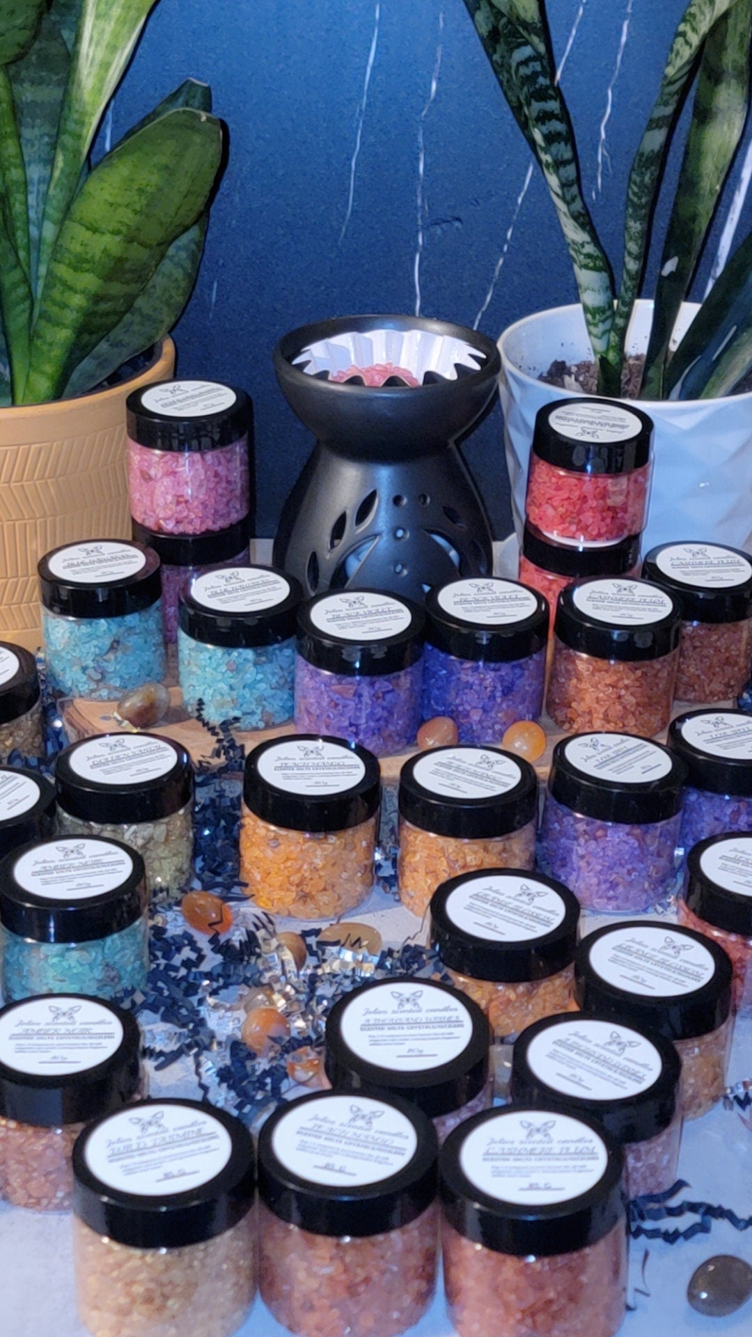 Scented  / sizzlers/ Aroma Gems For Wax Warmer Air Freshener for Home Mini Gift   buy 6 and get 1 free Car vent diffuser
