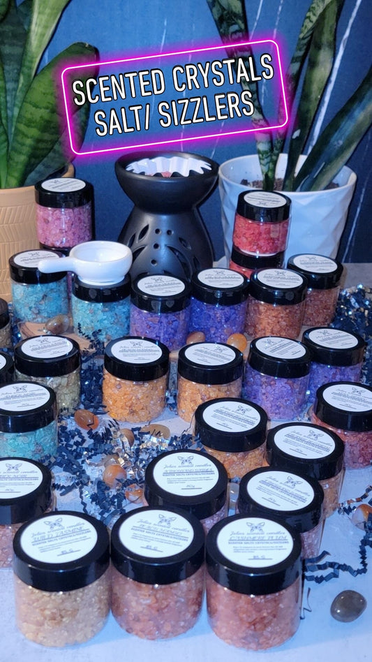Scented / sizzlers/ Bundle Aroma Gems for Wax Warmer Air Freshener for Home Mini Gift 5 for 30 with free clamshell wax melt