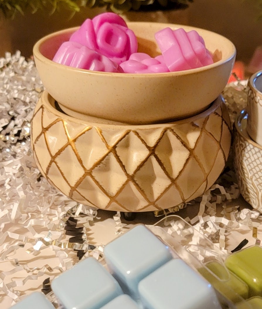 Electric Warmer for Wax Melts and Candles get a free Wax Melt with your order of Ur choice