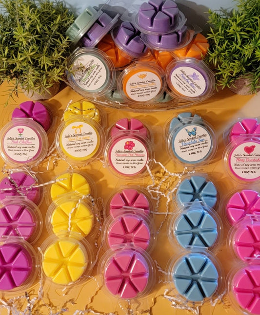 Wax Melt Variety Box, Wax Melt Mystery Box, Strong Scents, Gift Set, Long Lasting Wax Melts, Christmas. Gift, Wax Melts, Pie-shape