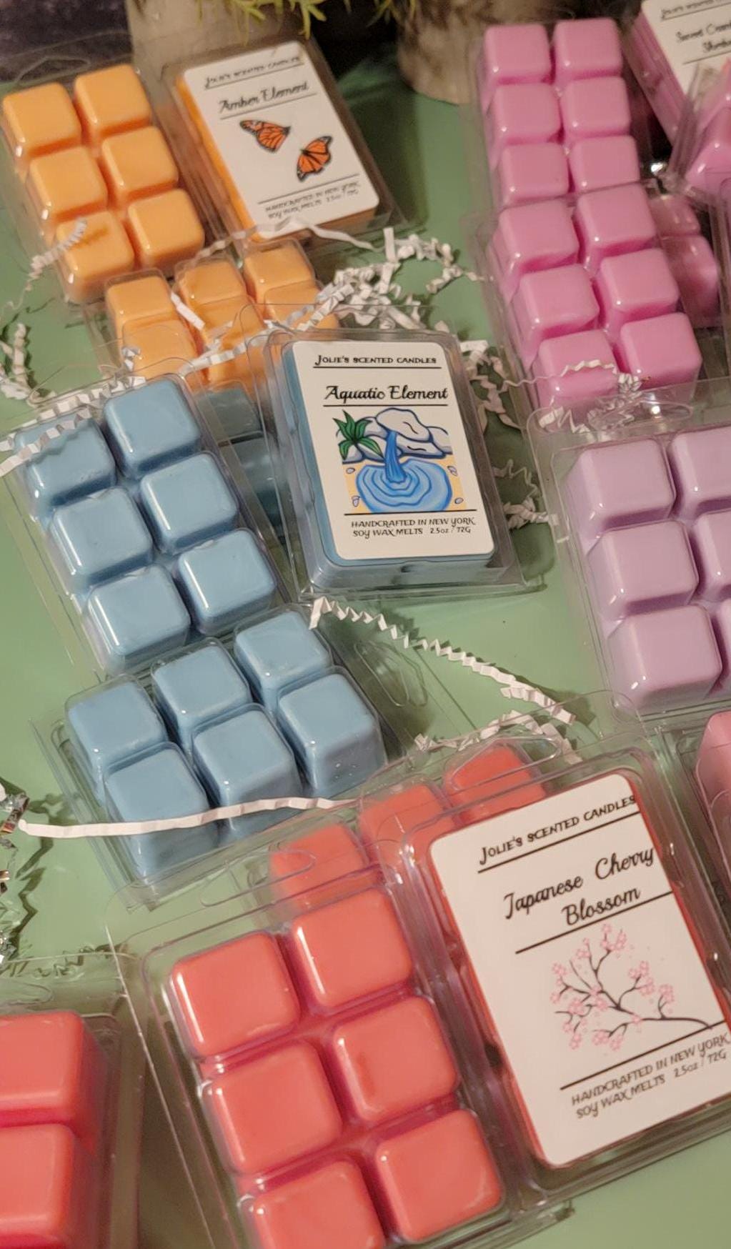 Wax Melts  Pick Your Strong Scented Wax Melt Scent Strong Wax Melt Tarts Home Gifts the minimum to Buy is  2 and get 1 free for free shiping