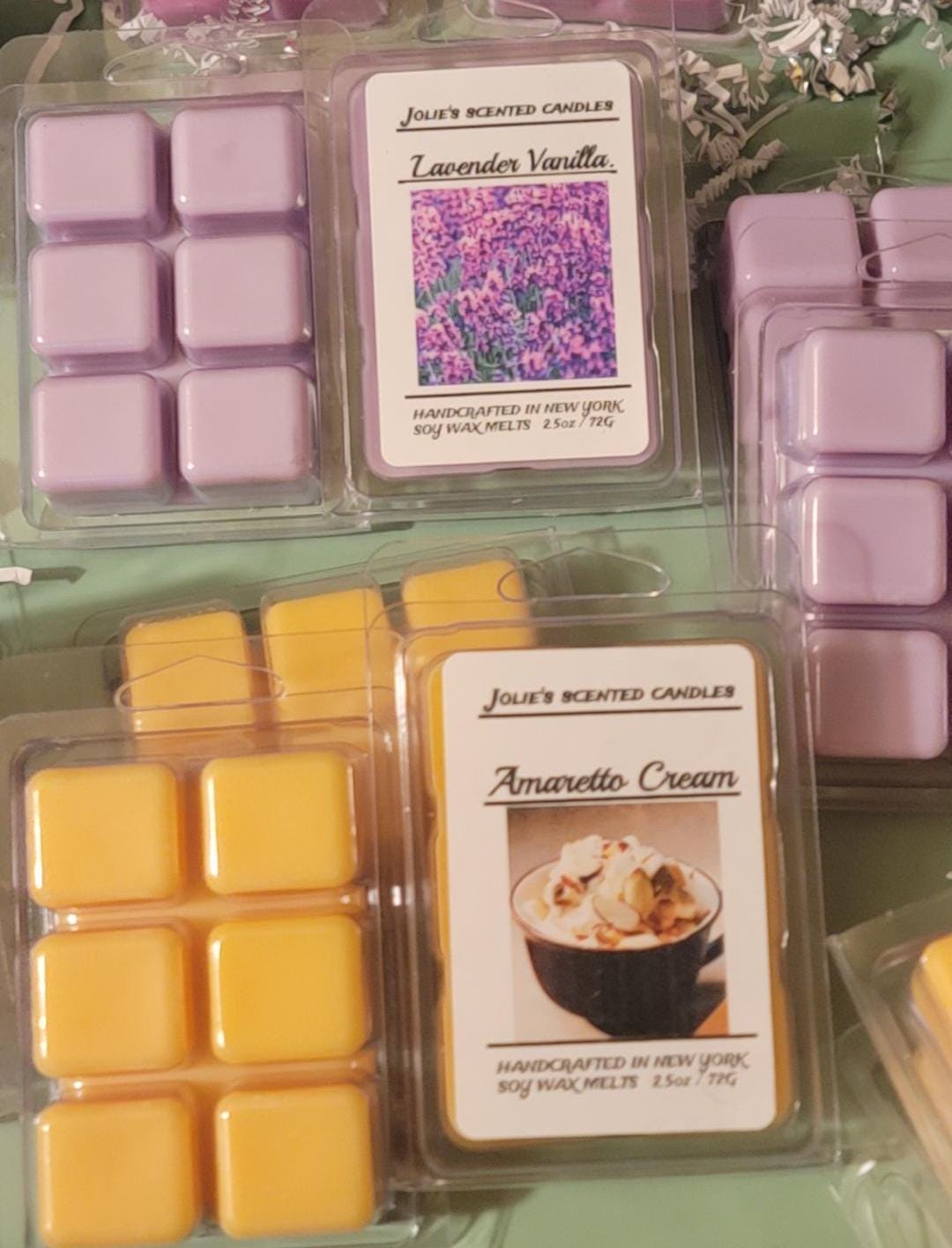 Wax Melts  Pick Your Strong Scented Wax Melt Scent Strong Wax Melt Tarts Home Gifts the minimum to Buy is  2 and get 1 free for free shiping