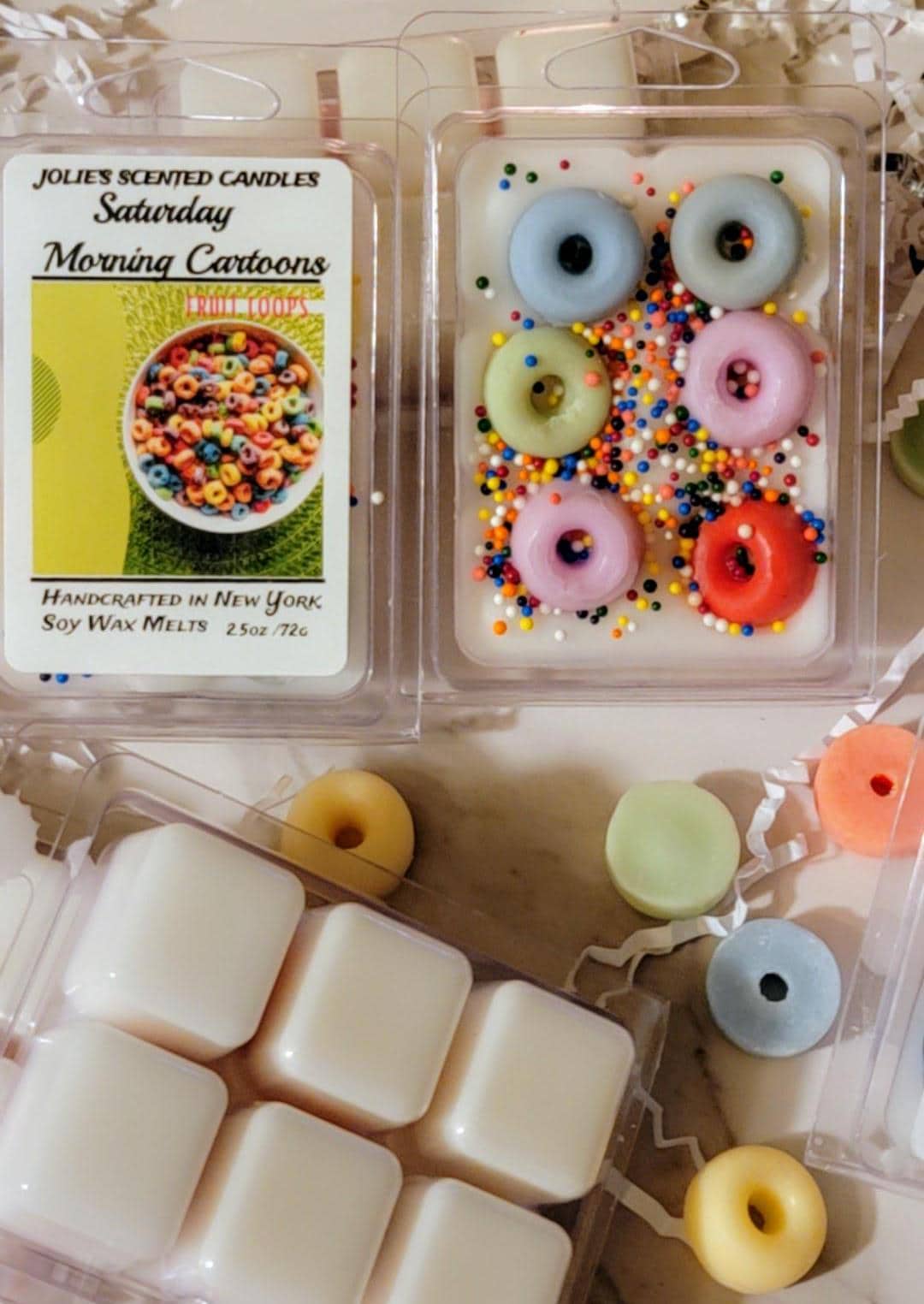 Fruit Loops Wax Melts - Scented Fruity Cereal Handmade Wax Melts for Warmers, Minimum 2 for Free Shipping