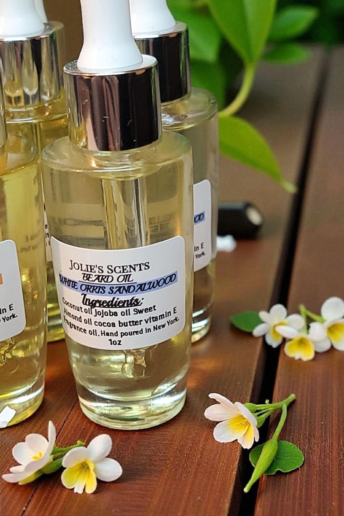 Natural Beard Oil Grooming Set | Vitamin E, Jojoba Oil, Comb (Gift for Him)