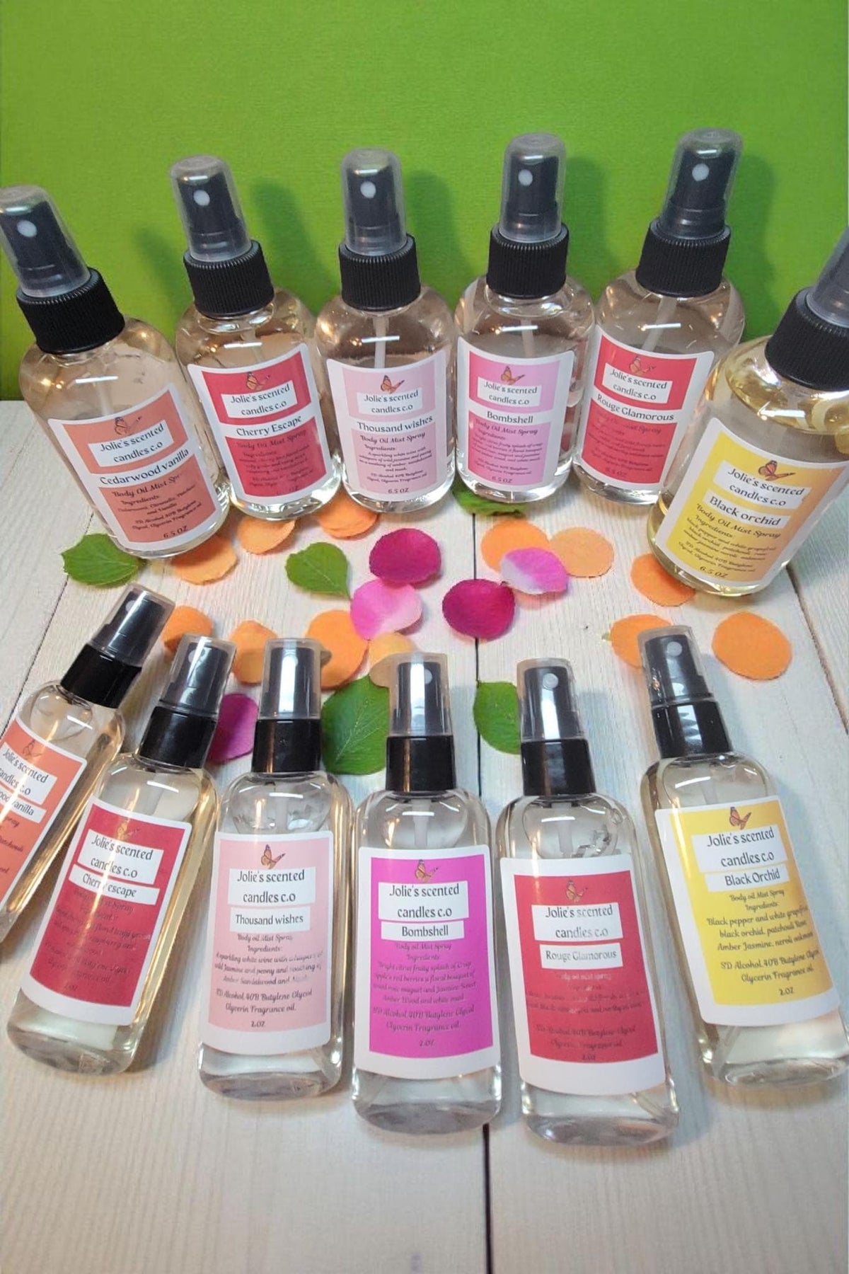 Body Mist – Refreshing Body Spray, Oil Perfume | Choose Your Scent