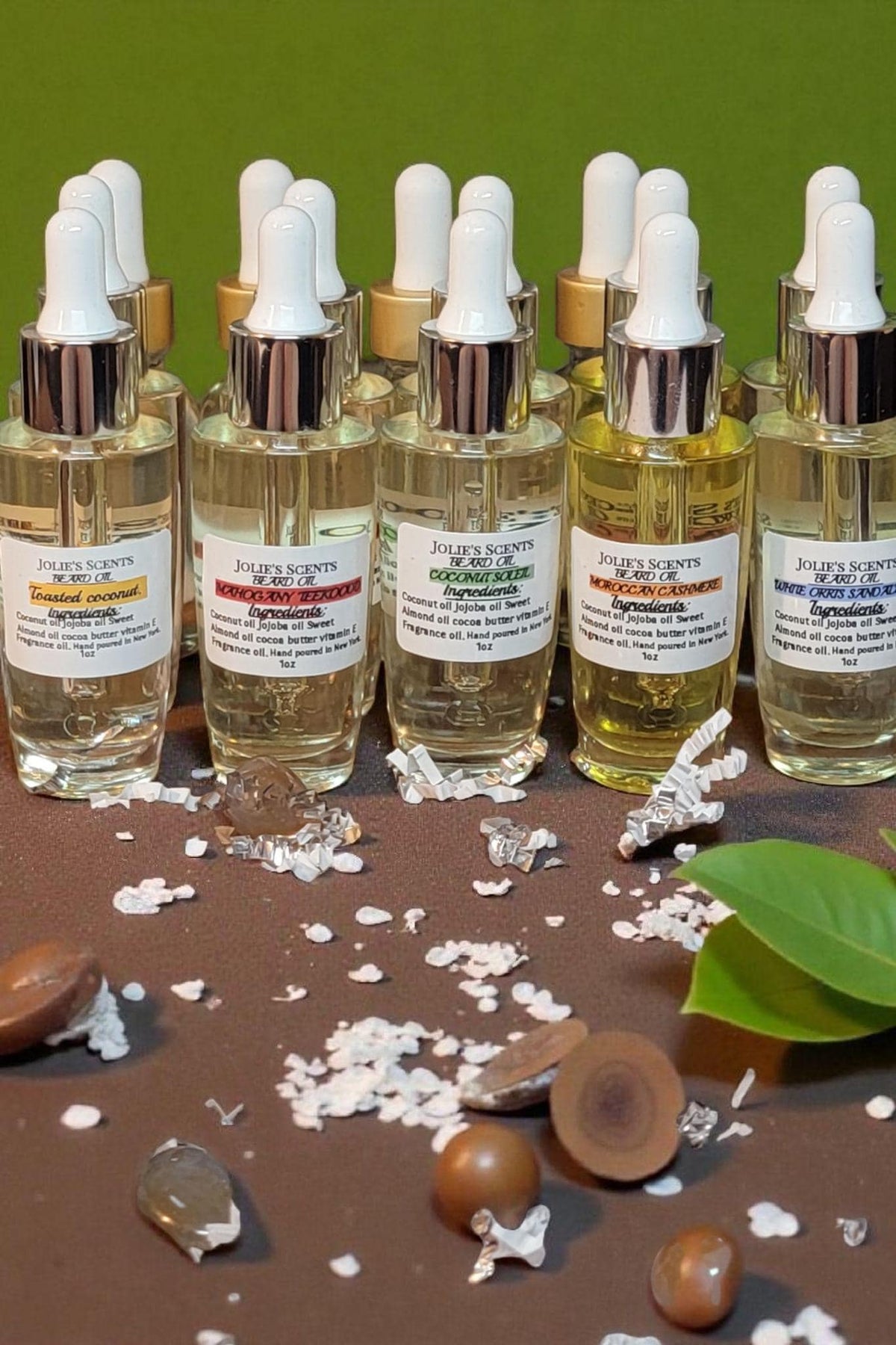 Natural Beard Oil Grooming Set | Vitamin E, Jojoba Oil, Comb (Gift for Him)