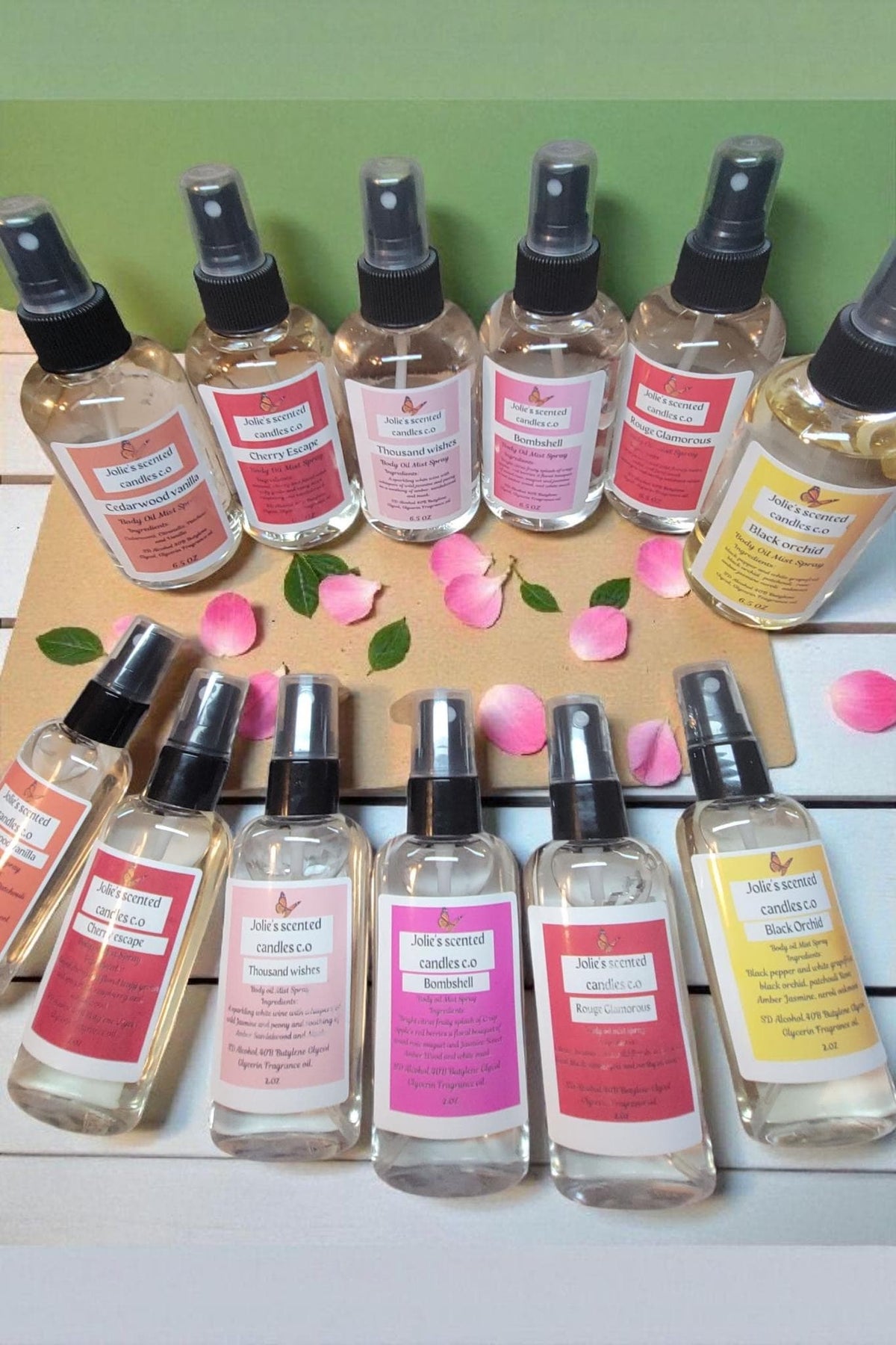 Body Mist – Refreshing Body Spray, Oil Perfume | Choose Your Scent