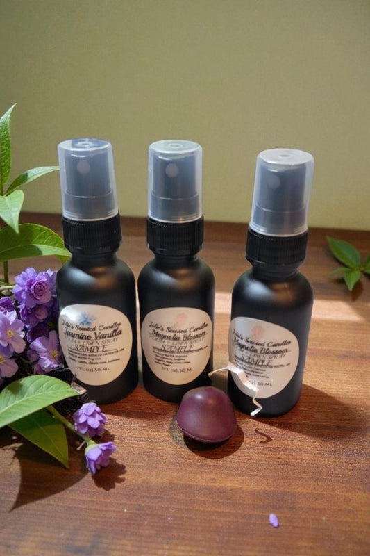 Linen & Room Spray Bundle: Buy 2, Get 1 Free Car Diffuser with 3ml Refill - Specify Scent!