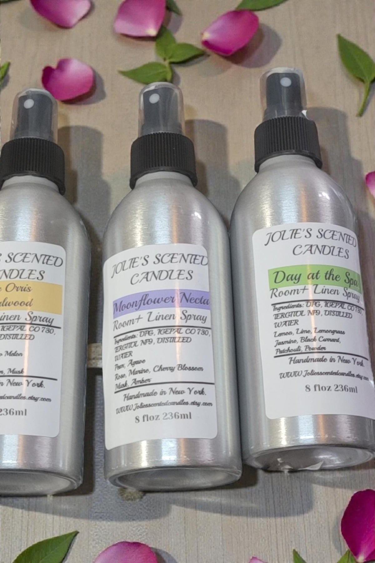 Natural Room and Linen Spray 8oz | Air Freshener & Pillow Mist