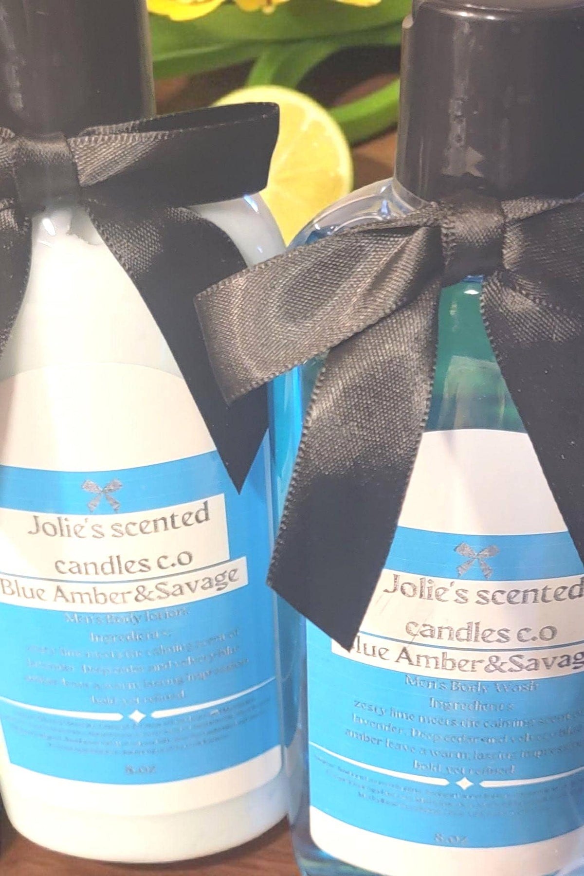 Men's Shower Gel Gift Set: Body Wash, Lotion & Body Mist