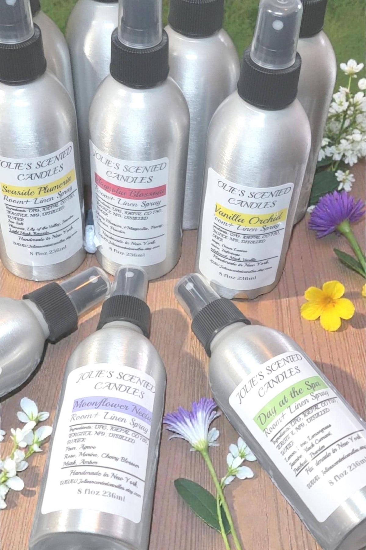 Natural Room and Linen Spray 8oz | Air Freshener & Pillow Mist